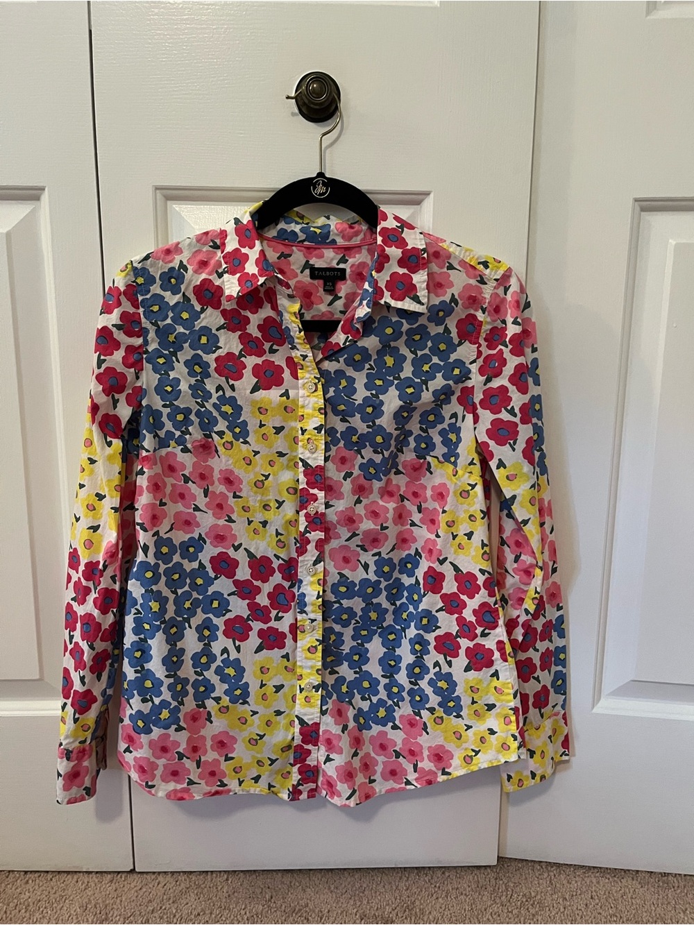 XS Talbots Button Down Top